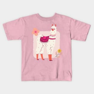 llama lovers Kids T-Shirt